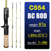 Seasir Silent Stream Carbon Casting/Spinning Rod UL Power MF Action 1.53/1.65M 4PC