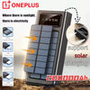 ONEPLUS 200000mAh Solar Power Bank Ultra Capacity USB Super Fast Charging