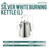 Campingmoon BKSW-6 Stainless Steel Camp Kettle