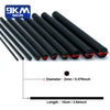 9KM 3Pcs Fishing Rod Carbon Fiber Repair Kit