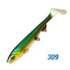 DYY Pike Soft Shad Bait 15cm/19cm/24cm/28cm 1-2Pcs