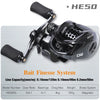 Tsuinoya HURRICANE BFS Baitcasting Reel 6.6:1 Ratio 4+1BB