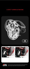 Abu Garcis Revo5 SX Rocket Baitcasting Reel (2023 Model) 9.0:1 Ratio 9+1BB 8.1Kg Max Drag