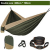 Portable Lightweight Nylon Parachute Material Hammock