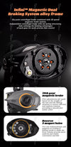 Abu Garcia REVO 4 BEAST Baitcasting Reel 5.8 7.3 7+1BB 14KG Braking Force Carbon Fiber