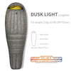 AEGISMAX Dusk Light Wind Hard Ultralight Down Sleeping Bag 7D Nylon DWR 800FP