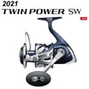 Shimano TWIN POWER SW (2021 Version) Spinning Reel 6.2:1/4.9:1/5.7:1/4.6:1/5.6:1 9-10+1BB