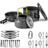 Camping Cookware Set for 2-3 Persons