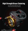 Leydun G6 Fishing Reels Baitcasting Reel Drag 15KG Deep Spool 10+1BB 6.3:1 Aluminum Frame jigging Metal Seawater Fishing Reel