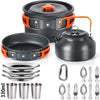 Camping Cookware Set for 2-3 Persons