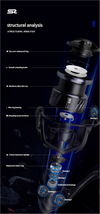 Mavllos Scylla Bass Spinning Reel 5.2:1 119g Low-Inertia Rotor 5+1BB 4Kg Max Drag