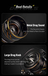 Kingdom Micro Fly PRO Spinning Reel 160g Utra light 8+1BB 8KG Max Drag 5.2:1