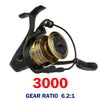 PENN Battle 4 Spinning Reel 5+1 BB 15-40LB Max Drag 6.2:1 5.6:1 4.7:1 4.2:1 7.0:1