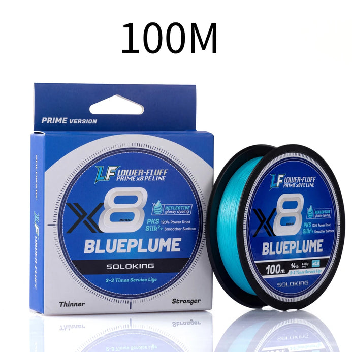 SoloKing BluePlum/MicroVivid 8X Braided Fishing Line 100/150m 12lb-40l –  Pro Tackle World