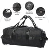 80L Rolling Duffle Bag with Wheels 31" Heavy-Duty 80L