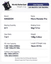Kingdom Micro Monster Pro Baitcasting 6+1BB 138g Ultra-light 7.6:1 Ratio