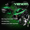 HaiBo VENOM Baitcasting Reel 8+1BB 7.2:1 Ratio 12Kg Max Drag