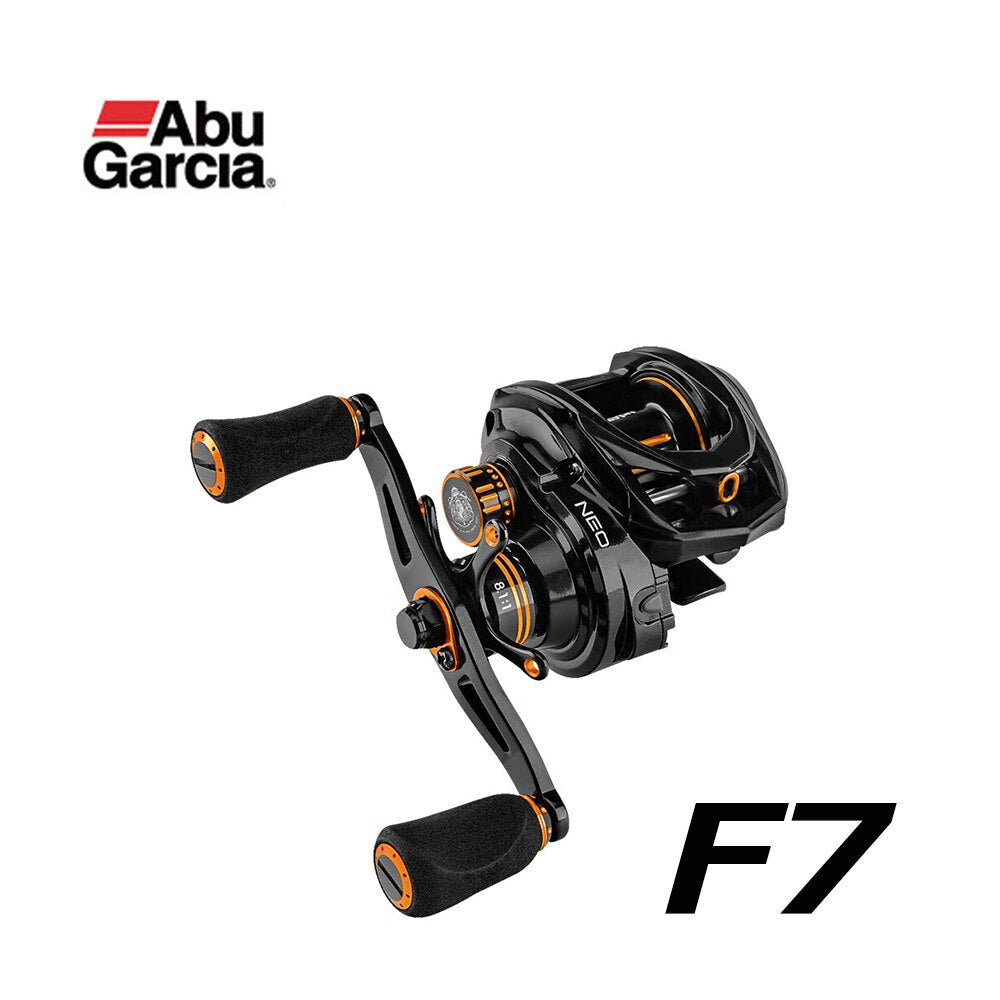 Abu Garcia Neo F7/F8 Low Profile 7.3:1/8.1:1 Max Drag 7kg 7+1BB