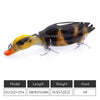 1PC 13cm 35g Jointed Duck Topwater Fishing Lure