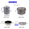 Widesea Titanium Camp Cookware