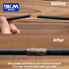 9KM 3Pcs Fishing Rod Carbon Fiber Repair Kit