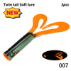 Hunthouse Twin Tail Trailer Soft Plastic Grub Lure 145mm 21.7g 3PCS
