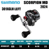 SHIMANO SCORPION MD 200HG 200XG 201HG 201XG 300XG 300XGLH 301XG 301XGLH Baitcast Reel Fishing Reel Fishing Parts Salt Water