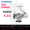 Shimano STRADIC (2023) Spinning Reel 6+1BB 5.1:1 5.8:1 6.1:1 6.3:1 3-11KG Max Power