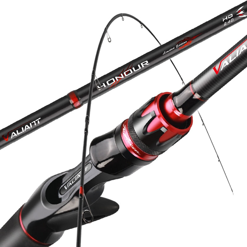 Histar Valiant Honour Carbon Spinning/Casting Rod 2PC 92g M/ML/MH