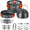 Camping Cookware Set for 2-3 Persons