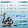 SeaKnight SANGE Spinning Reel 4-13Kg Max Drag 7+1BB 5.2:1 4.9:1