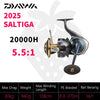 Daiwa SALTIGA (2025) Spinning Reel Max Drag 25-30kg 14+1BB