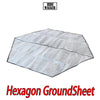 Hide Walker Hexagon Waterproof Tent Footprint