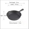 Cast Iron Dutch Oven with Lid 4.7L