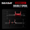 Seasir Salminus Metal Baitcasting Reel Aluminum Frame CNC Drag Knob 8.0:1 Gear Ratio 11+1BB Extended Carbon Handle Fishing Reel