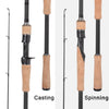 Obei Hurricane Casting/Spinning Rod 2-4PC M/ML/MH/H 1.8/2.1/2.4/2.7/3.0m