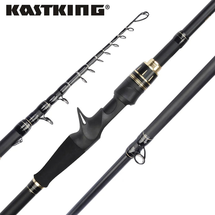 Ultra Light Telescopic Unbreakable Fishing Rod Spinning Lure For