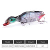 1PC 13cm 35g Jointed Duck Topwater Fishing Lure