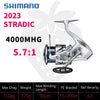 Shimano STRADIC (2023) Spinning Reel 6+1BB 5.1:1 5.8:1 6.1:1 6.3:1 3-11KG Max Power