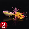 FLYSAND Frog Lures 9g Fishing Lures Floating Weedless Lure with Double Sharp Hooks Baits Simulation Frog Snake Head Lures