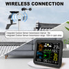 7-in-1 HD Color Screen Indoor/Outdoor All-in-One Wireless Weather Station