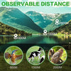 80x100 Zoom 10000m HD Bak4 Portable Long Range Monoculars