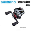 SHIMANO SCORPION MD 200HG 200XG 201HG 201XG 300XG 300XGLH 301XG 301XGLH Baitcast Reel Fishing Reel Fishing Parts Salt Water