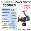 Shimano Nasci (2025) Spinning Reel 5+1BB Max 11kg Drag X-Ship