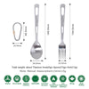 Boundless Voyage Titanium Cutlery Set