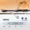 Mavllos OCKA Carbon BFS Fishing Rod Lure 1-7g 2-7lb Solid Tip UL Fast 2PC 1.5m 1.8m