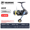 BearKing KER Series Spinning Reel 3+1BB 5.2:1 5-10Kg Max Power
