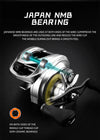 BearKing Zeus Pro Carbon BFS Baitcast Reel 8+1BB 7Kg Max Power 7.3:1