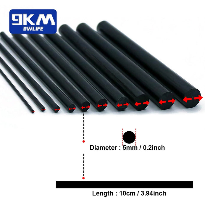 9KM 3Pcs Fishing Rod Carbon Fiber Repair Kit – Pro Tackle World