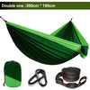 Portable Lightweight Nylon Parachute Material Hammock